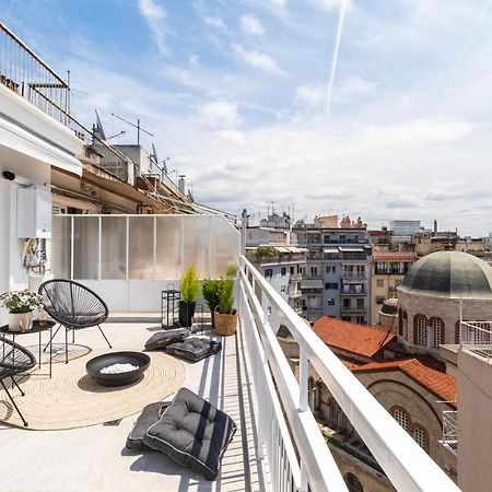 Апартаменты Ares Penthouse Салоники Экстерьер фото