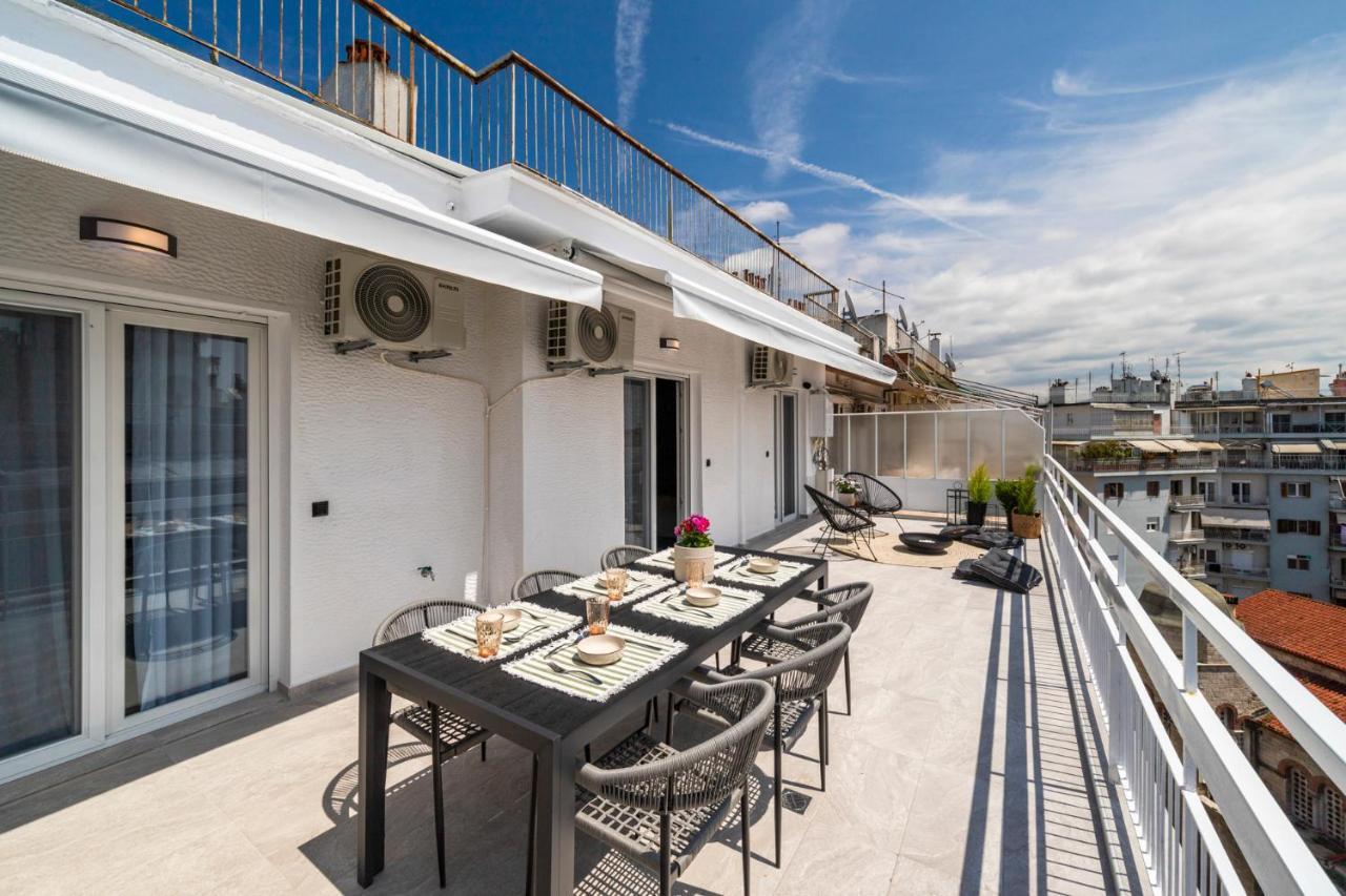 Апартаменты Ares Penthouse Салоники Экстерьер фото